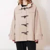 Cog The Big Smoke Kelly Pentagon Duffle Coat In Wheat In Neutral