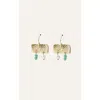Cog Vessel Earrings In Silver