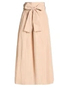 Co.go Co. Go Woman Maxi Skirt Sand Size 3 Polyester In Neutral