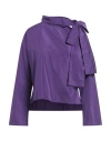 Co.go Co. Go Woman Top Purple Size 2 Polyester