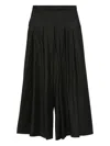 Co.go Pleated Pants In Black