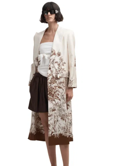 Co.go Women's Coat Cogo In Fantasy In Orange