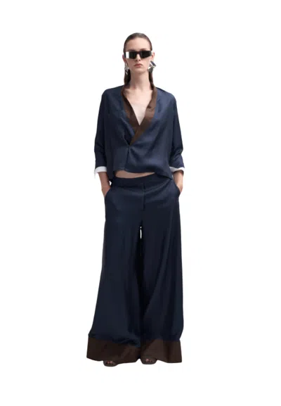 Co.go Women's Trousers Cogo Soft In Blue