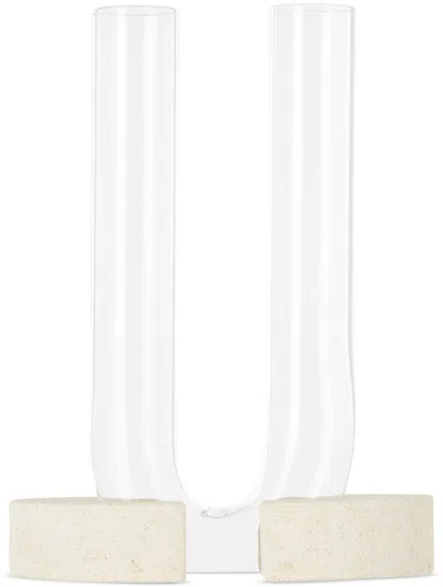 Coki Cochlea Del Risveglio Vase In Clear Glass