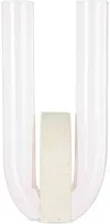 Coki Pink Cochlea Della Liberazione Vase In Pink Glass