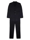 Colamarino Single-breasted Two-piece Suit With Tailored Fit In Black