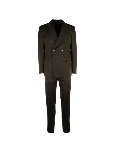 Colamarino 더블 브레스티드 수트 In Black
