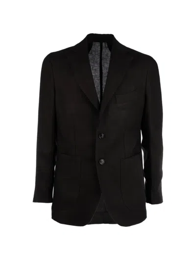 Colamarino 버튼 블레이저 In Black