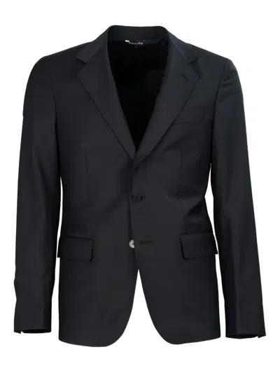 Colamarino Notched-lapel Single-breasted Suit In Black