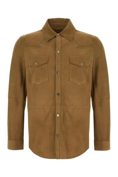 Colamarino Shirts In Brown