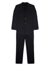 Colamarino Single-breasted Two-piece Suit With Tailored Fit In Black