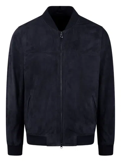 Colamarino Suede Bomber Jacket