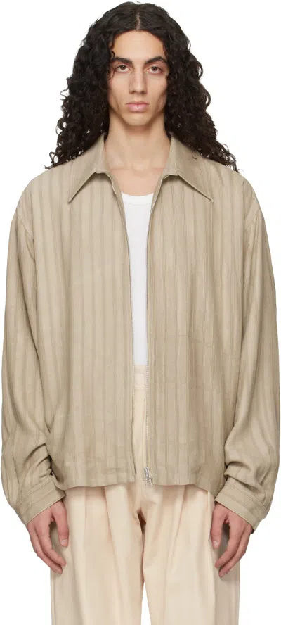 Colbo Beige Garden Jacket In Multi