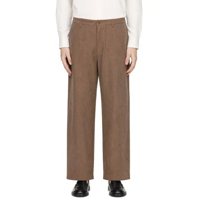 Colbo Brown Chino Trousers In Multi