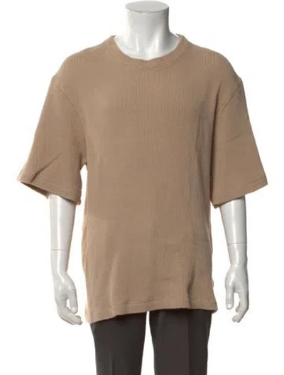 Pre-owned Colbo Crew Neck Short Sleeve T-shirt In Neutrals