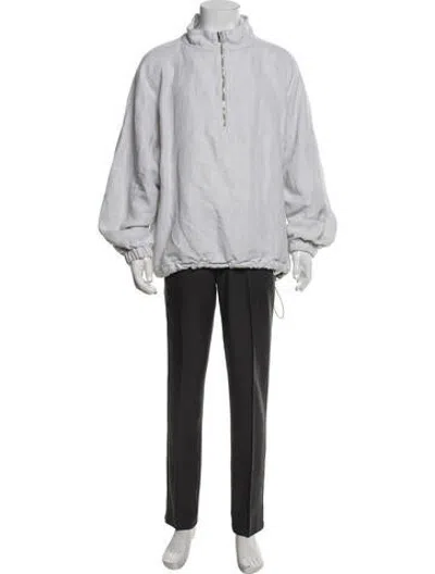 Pre-owned Colbo Linen Jacket In Grey