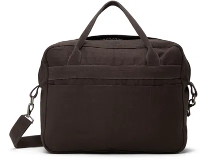 Colbo Purple Travel Tote In Deep Purple