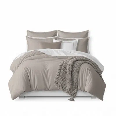 Colcha Linens Bedford 5 Piece Comforter Set In Taupe