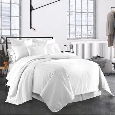 Colcha Linens Carter Comforter Set In White