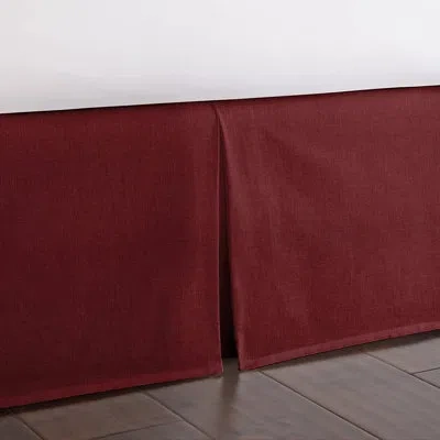 Colcha Linens London Bed Skirt In White