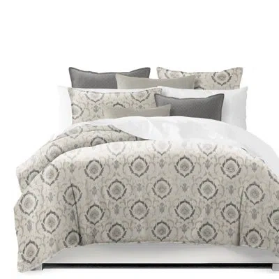 Colcha Linens Microfiber Duvet Cover Set In Gray
