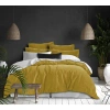 Colcha Linens Microfiber Single Comforter In Curry Yellow