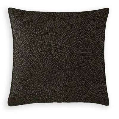 Colcha Linens Square Pillow Cover & Insert In Chocolate