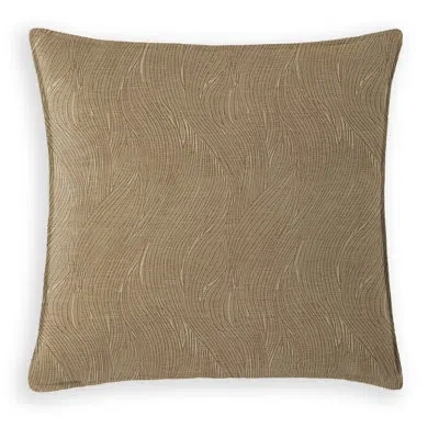 Colcha Linens Square Pillow Cover & Insert In Gold