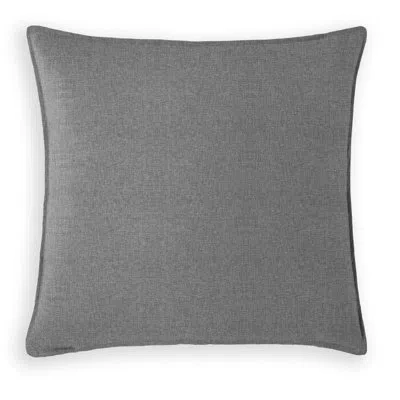 Colcha Linens Square Pillow Cover & Insert In Gray