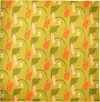 Cold Picnic Green & Khaki Aviary Early Spring Late Summer King Quilt In Multi