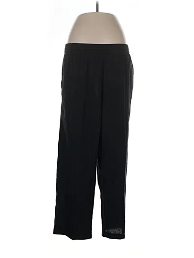 Pre-owned Coldwater Creek Active Pants In Black