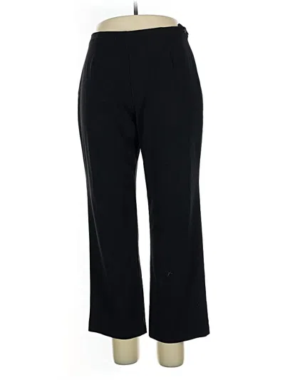 Pre-owned Coldwater Creek Active Pants In Black