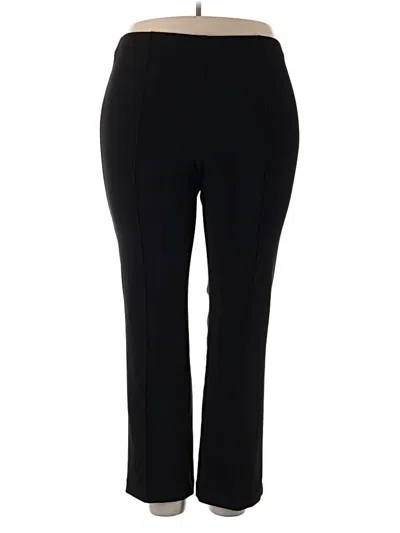 Pre-owned Coldwater Creek Active Pants In Black
