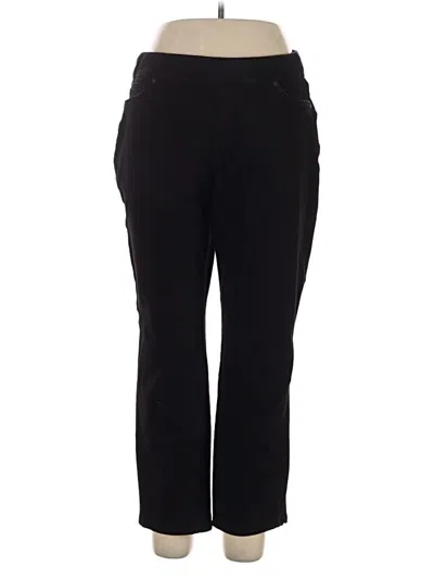Pre-owned Coldwater Creek Active Pants In Black