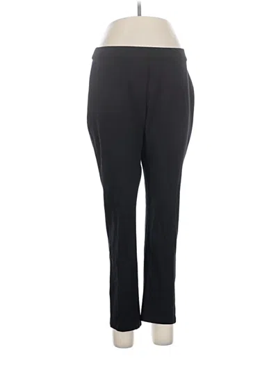Pre-owned Coldwater Creek Active Pants In Black