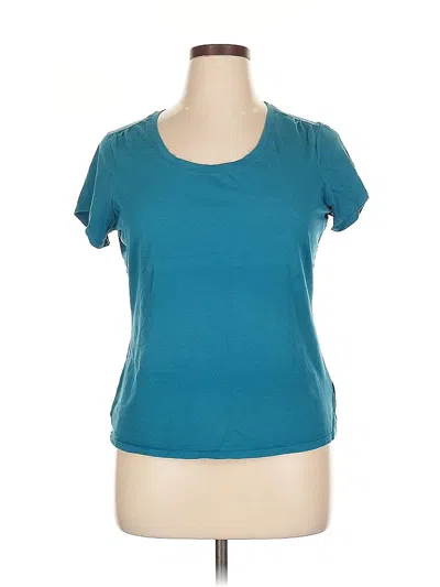 Pre-owned Coldwater Creek Active T-shirt In Blue