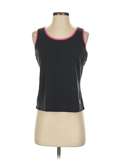 Pre-owned Coldwater Creek Active Tank Top In Black