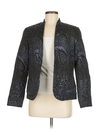 Pre-owned Coldwater Creek Blazer Jacket In Black