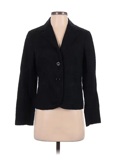 Pre-owned Coldwater Creek Blazer Jacket In Black