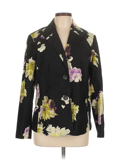 Pre-owned Coldwater Creek Blazer Jacket In Black