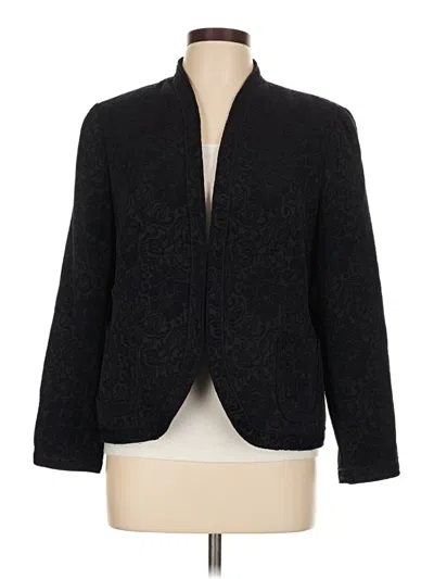 Pre-owned Coldwater Creek Blazer Jacket In Black