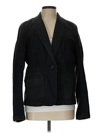Pre-owned Coldwater Creek Blazer Jacket In Black