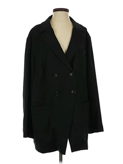 Pre-owned Coldwater Creek Blazer Jacket In Black