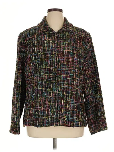 Pre-owned Coldwater Creek Blazer Jacket In Black