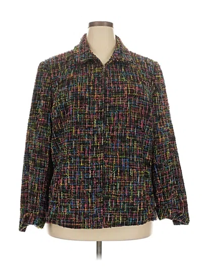 Pre-owned Coldwater Creek Blazer Jacket In Black