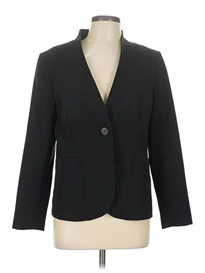 Pre-owned Coldwater Creek Blazer Jacket In Black
