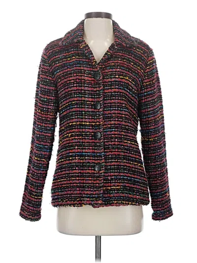 Pre-owned Coldwater Creek Blazer Jacket In Black