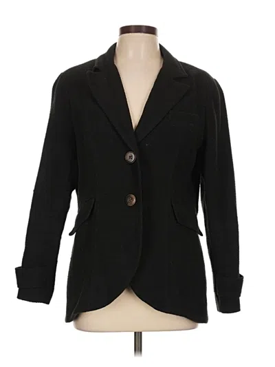 Pre-owned Coldwater Creek Blazer Jacket In Black