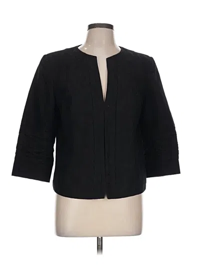 Pre-owned Coldwater Creek Blazer Jacket In Black