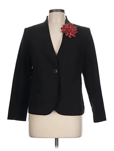 Pre-owned Coldwater Creek Blazer Jacket In Black